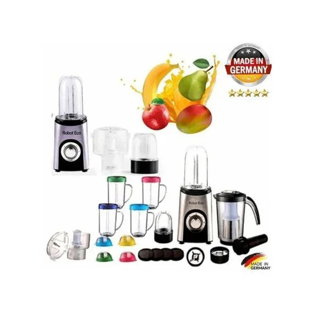 خلاط Robot Eco متعدد الوظائف  – طحن، عصر، تقطيع – موتور قوي – Made in Germany