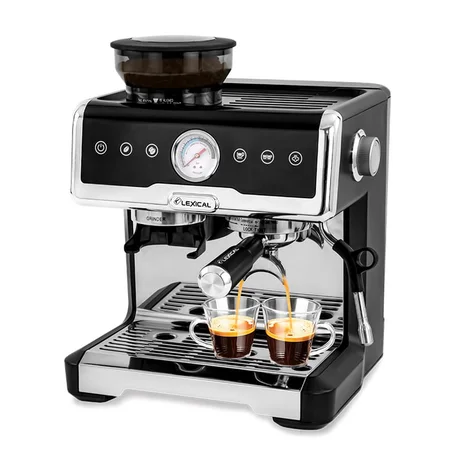 ماكينة القهوة Espresso احترافية مع طاحونة مدمجة – قهوة ديال القهاوي فدارك
