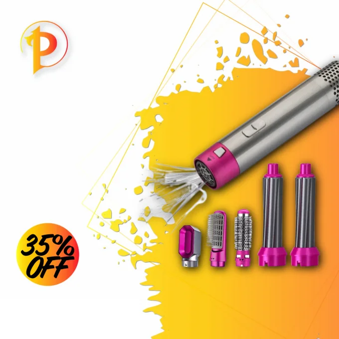 مجفف شعر 5 في 1