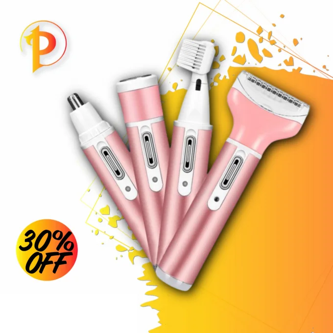 جهاز إزالة الشعر KEMEI 4 في 1