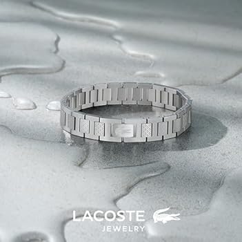 BRACELET LACOSTE BLANC