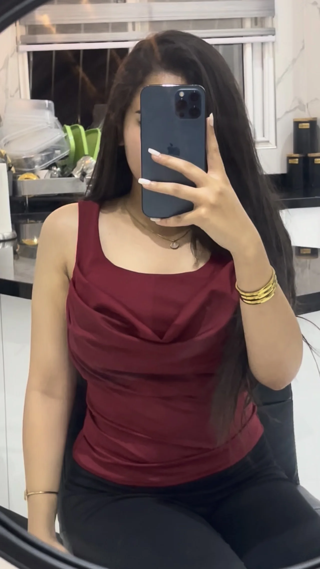 Cowl Neck Top