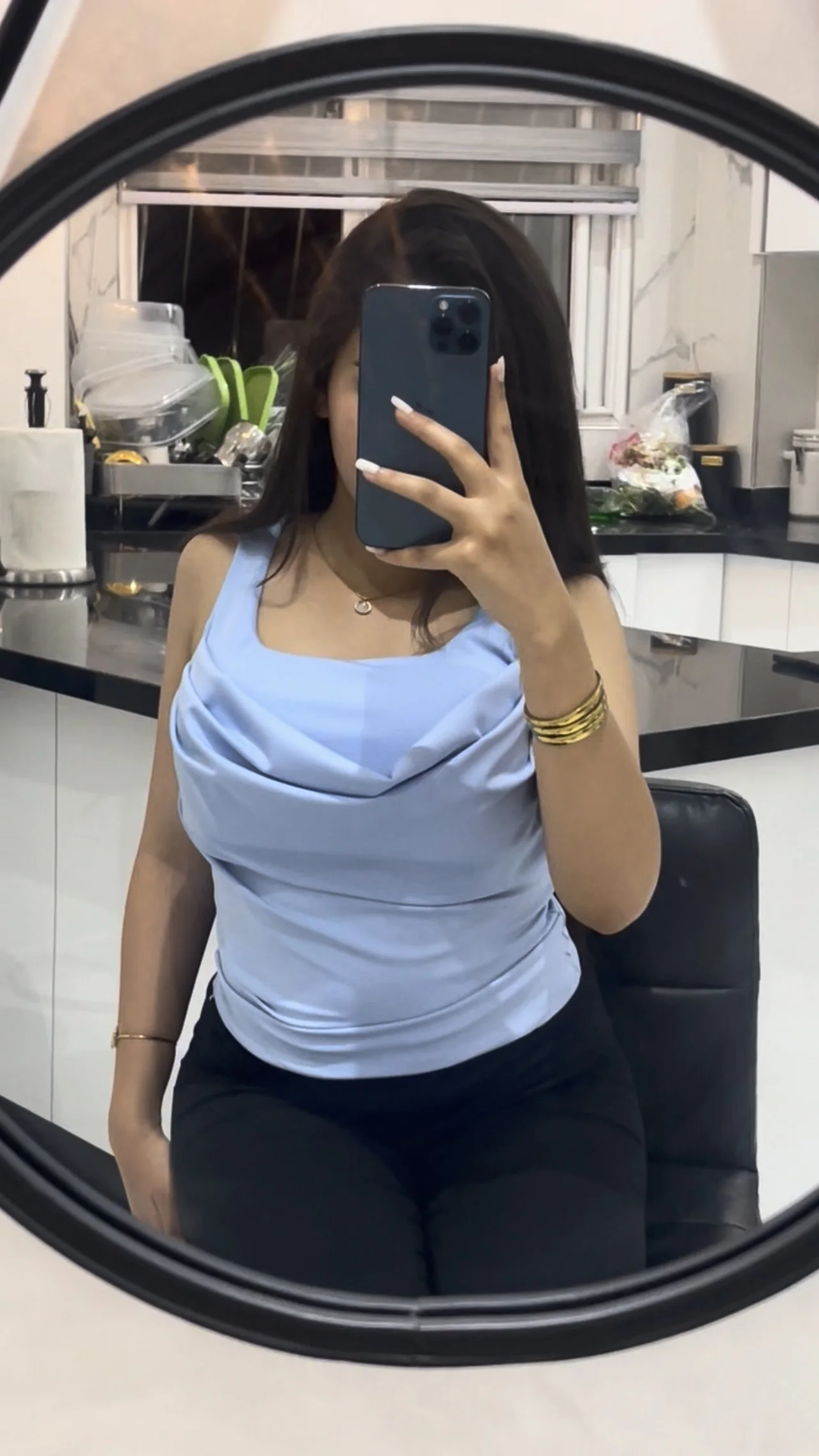 Cowl Neck Top