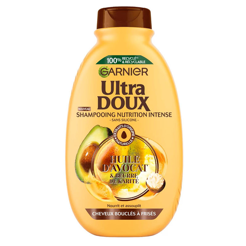 Ultra Doux Avocat et Beurre de Karité Shampooing à l'Huile d'Avocat et Beurre de Karité - 200ml