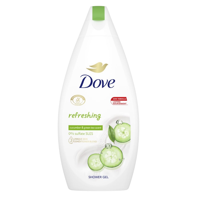 Gel Douche Go Fresh Dove 250ml‏