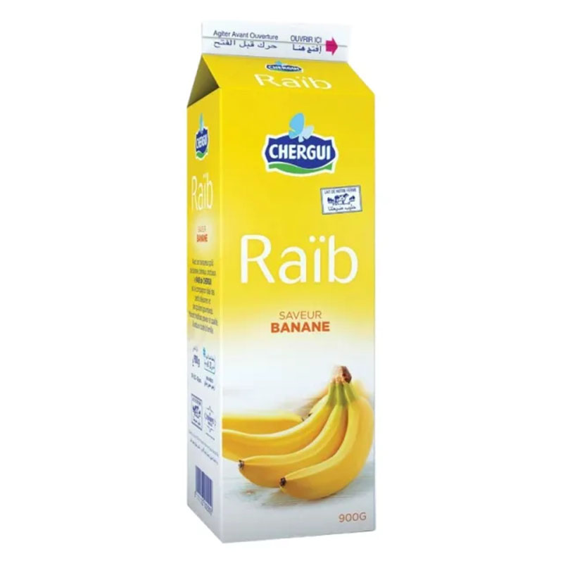 Raïb saveur banane 900g - CHERGUI