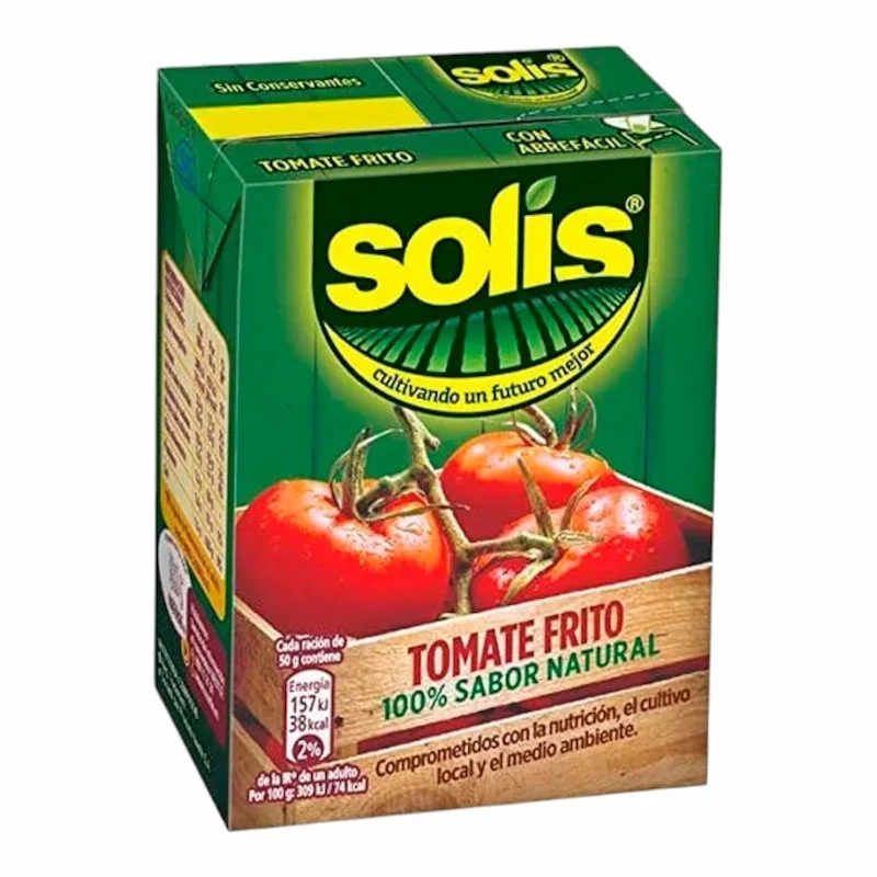 SAUCE TOMATE CUISINEE 350G SOLIS