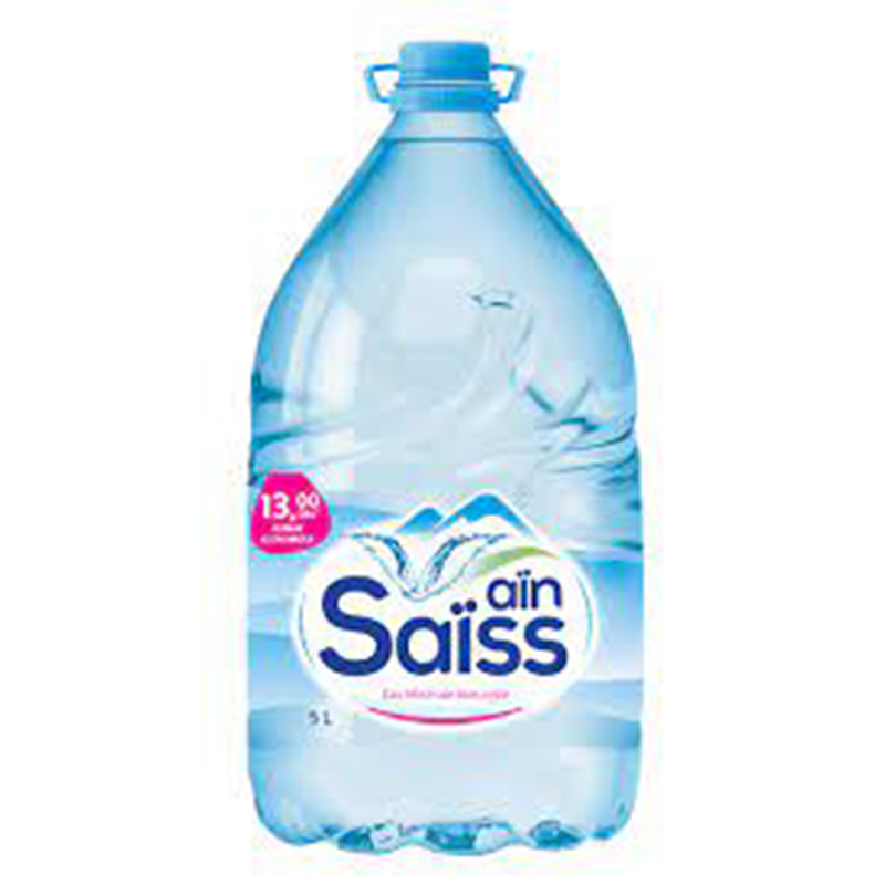 EAU MINERALE NATURELLE 5L AIN SAISS