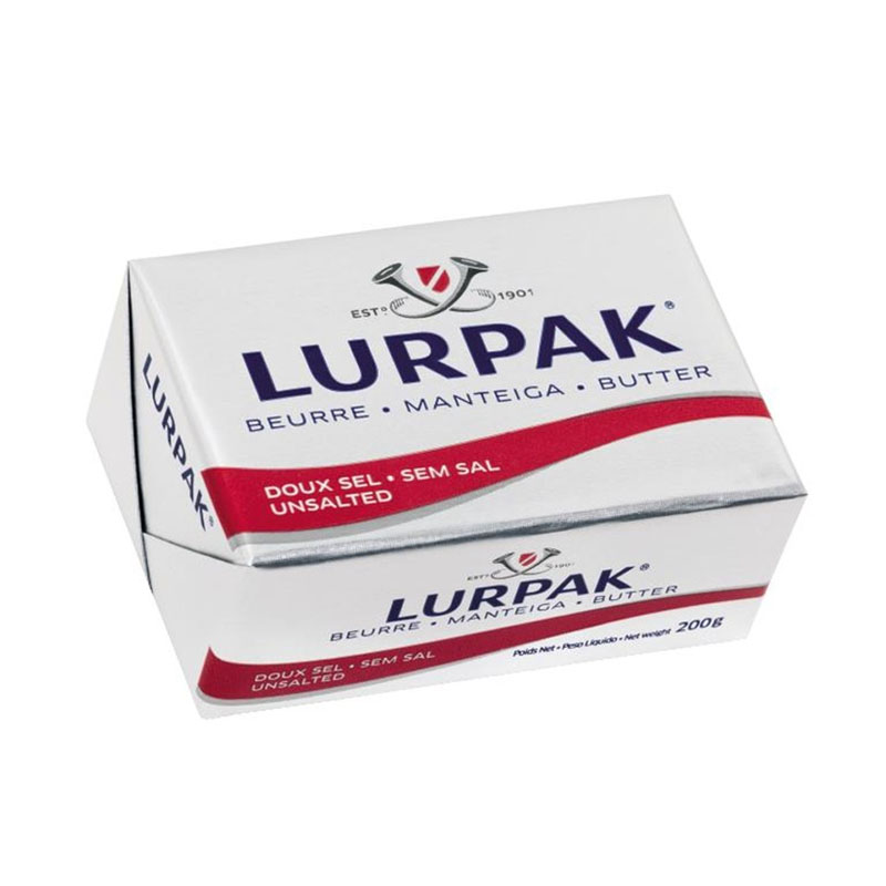 BEURRE PLAQUETTE 400G LURPAK