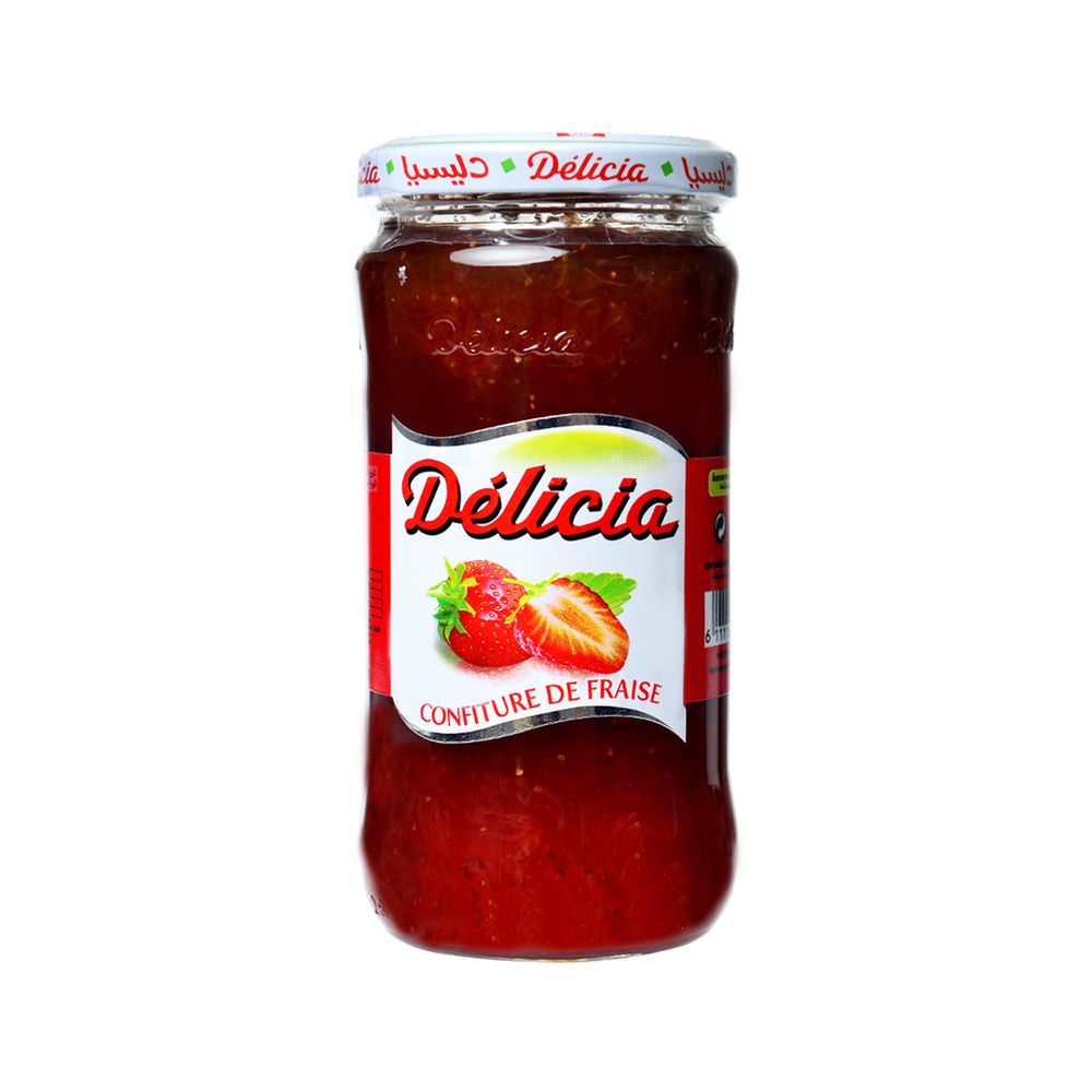 Confiture fraises 430g DELICIA