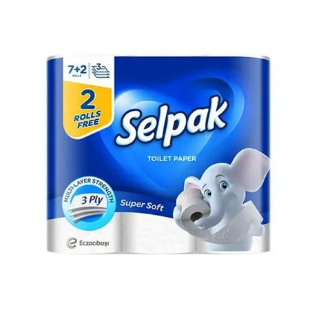 PAPIER TOILETTE SELPAK 9 ROULEAUX