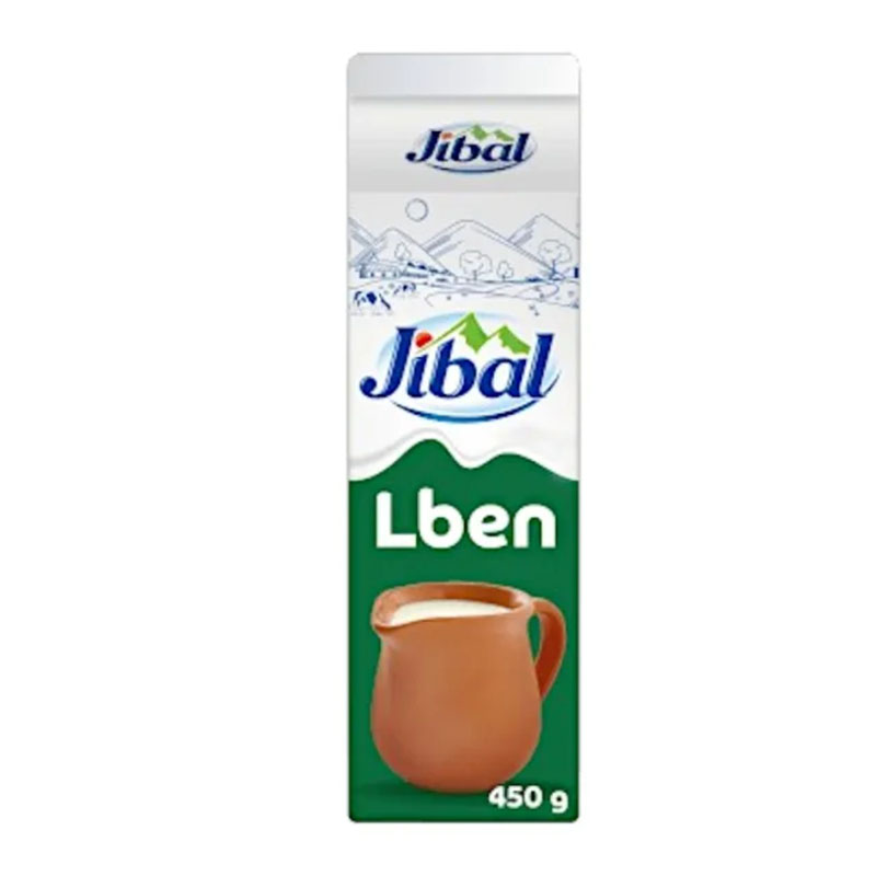 Lben pasteurisé en carton 450g - JIBAL