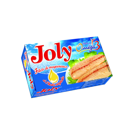 Maquereaux JOLY à l'huile Végétale 125 g