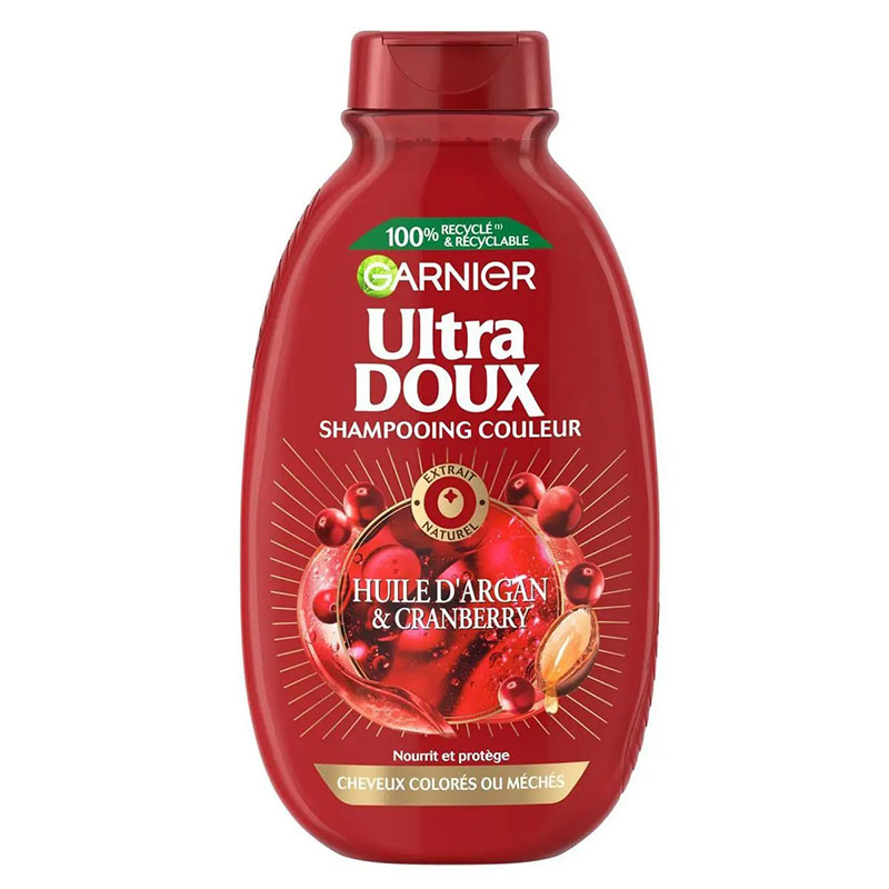 Shampooing Couleur Huile d'Argan & Cranberry Garnier - Ultra Doux 200ML