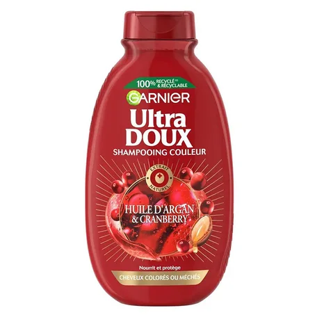 Shampooing Couleur Huile d'Argan & Cranberry Garnier - Ultra Doux 200ML