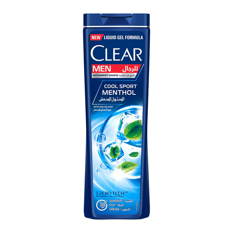 CLEAR SHAMPOOING MEN COOL SPORT MENTHOL 360ML