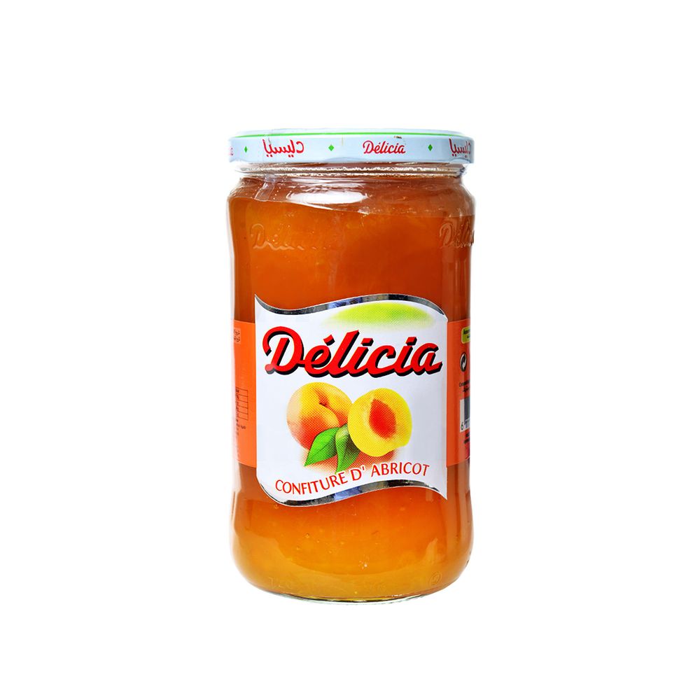 Confiture abricots 830g DELICIA
