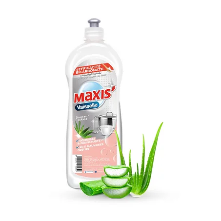 LIQUIDE VAISSELLE PARFUM DOUCEUR D'ALOE 1250 ML MAXIS’