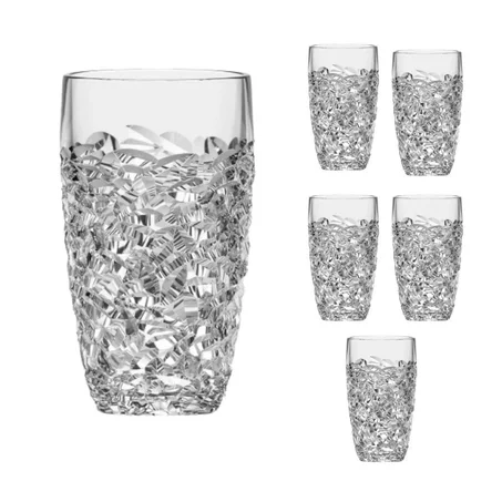 Verre à thé - 1er choix - 6 pièces - Verre cristallin