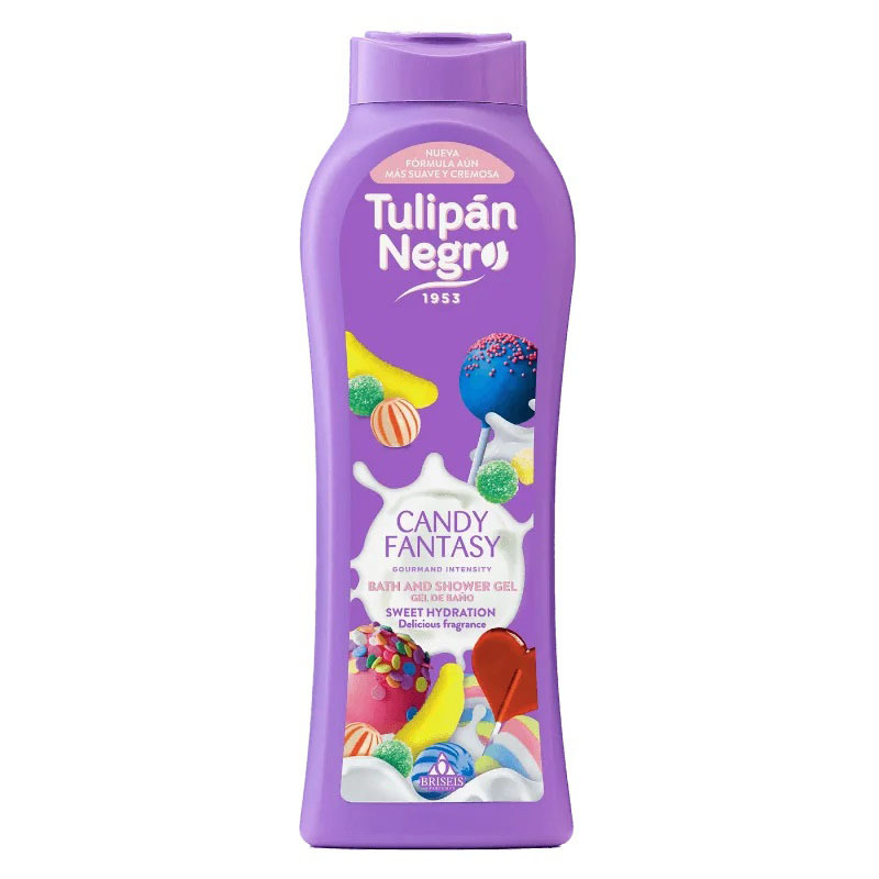 GEL DOUCHE CANDY FANTASY TULIPAN NEGR 650ML