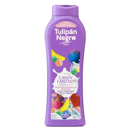 GEL DOUCHE CANDY FANTASY TULIPAN NEGR 650ML