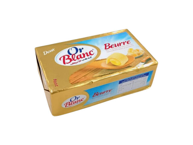 BEURRE DOUX 200G OR BLANC