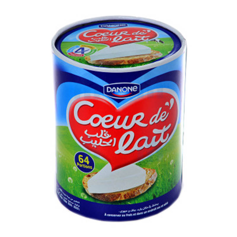 FROMAGE FONDU 64 PORTIONS COEUR DE LAIT