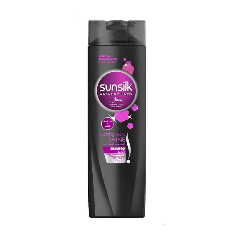 SUNSILK SHAMPOOING STUNNING BLACK SHINE 350ML