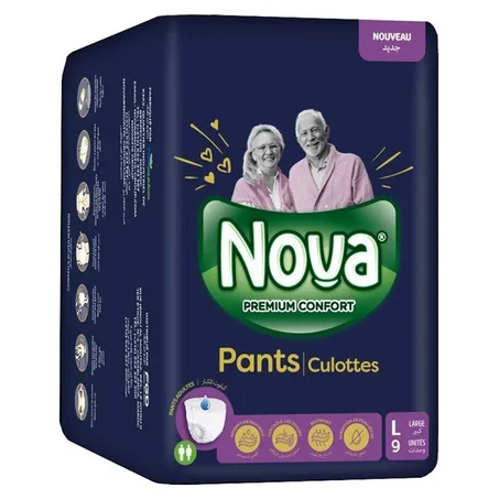 Nova Couches Culotte Adultes Large - 6 Pièces
