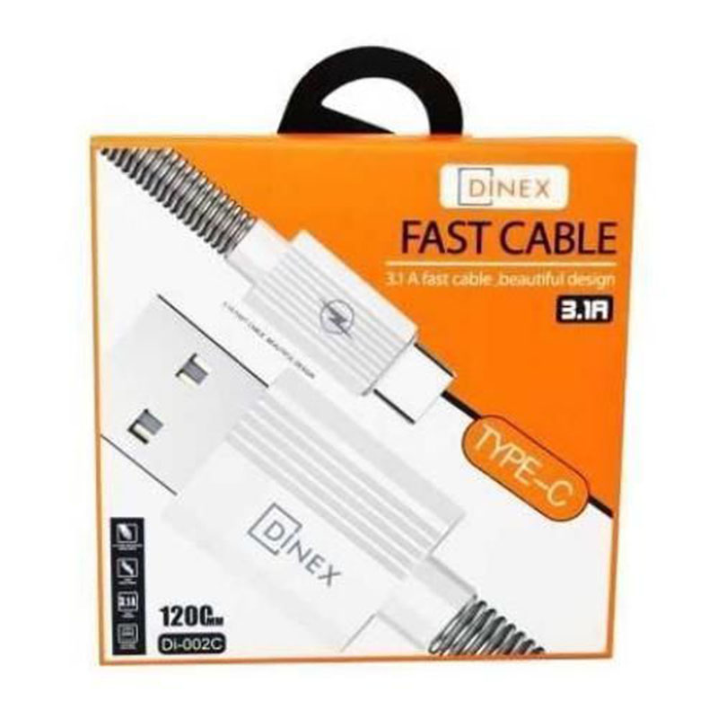Câble USB-type c, Charge Rapide, Transfert de données 120CM 3.1A