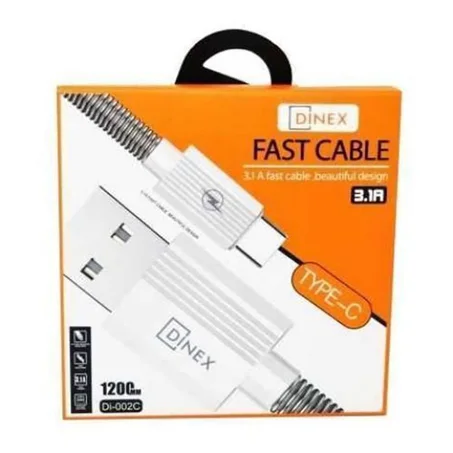 Câble USB-type c, Charge Rapide, Transfert de données 120CM 3.1A