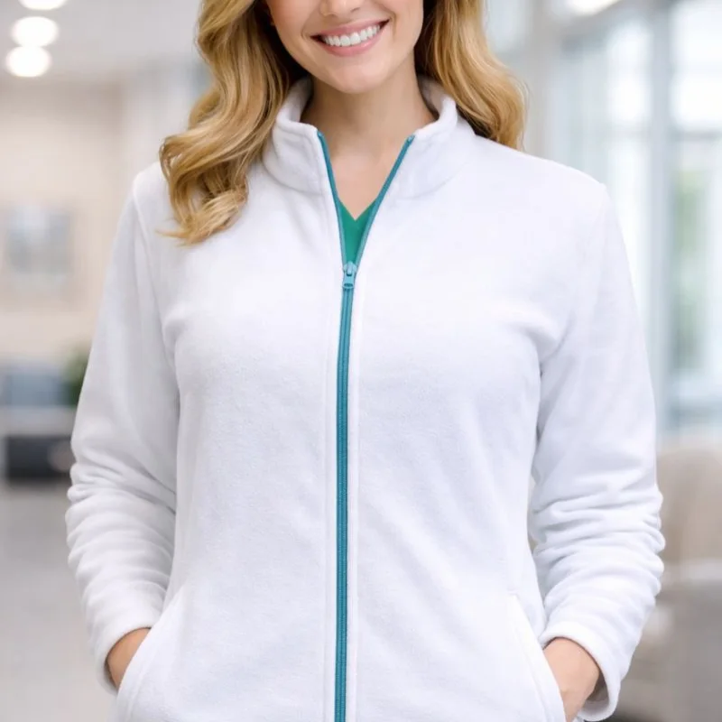 Veste Polaire BLANCHE