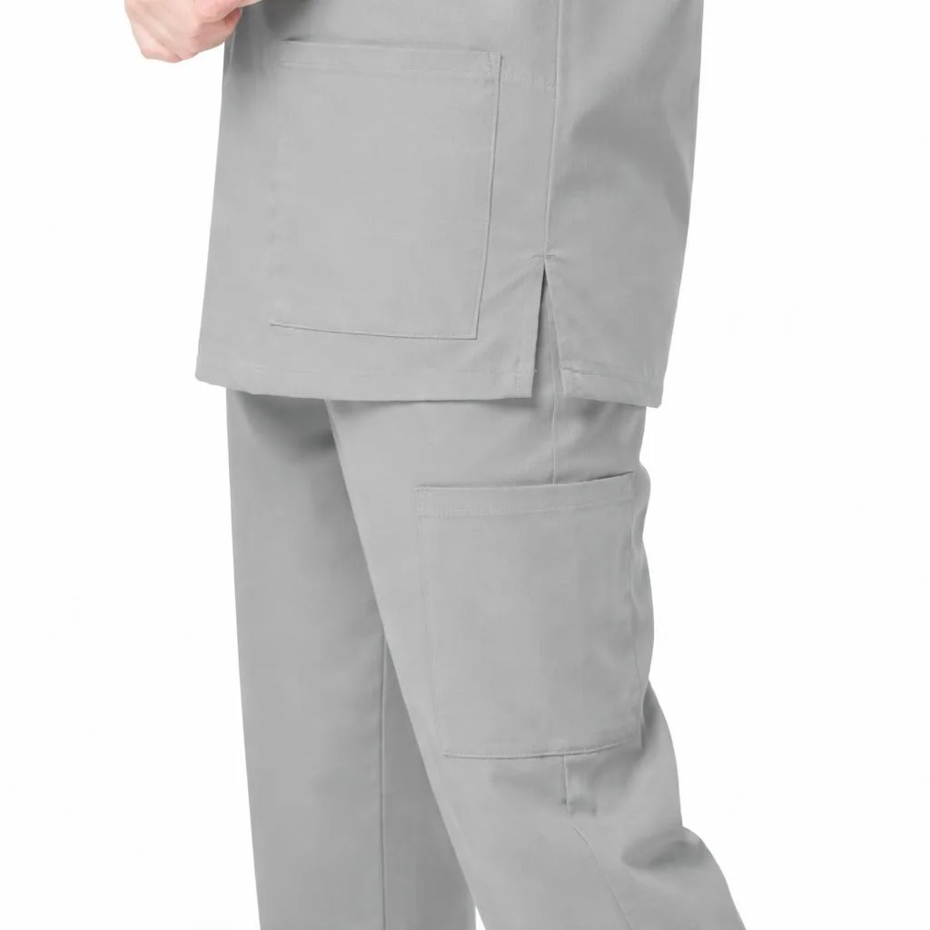 Pyjama de Bloc Col V HOMME GRIS CLAIRE