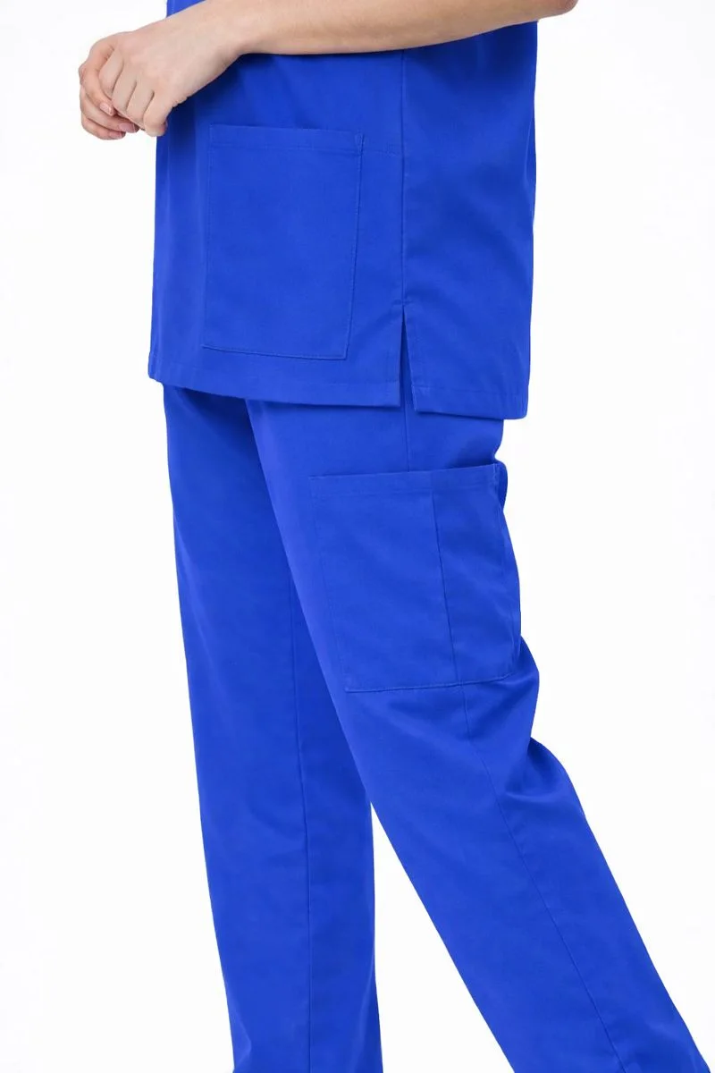 Pyjama de Bloc Col V Bleu