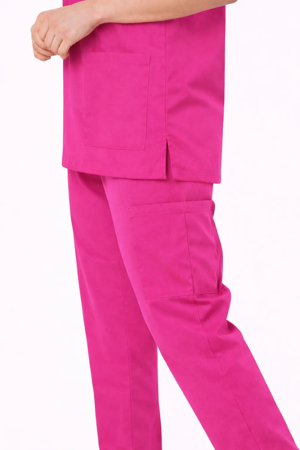 Pyjama de Bloc Col V ROSE FLASHY