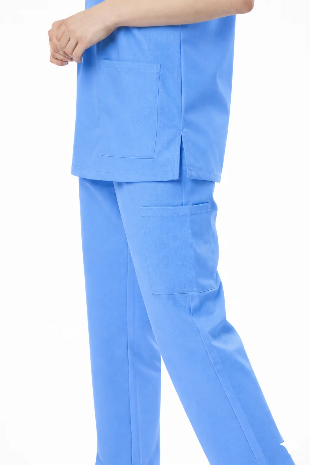 Pyjama de Bloc Col V BLEU CIEL