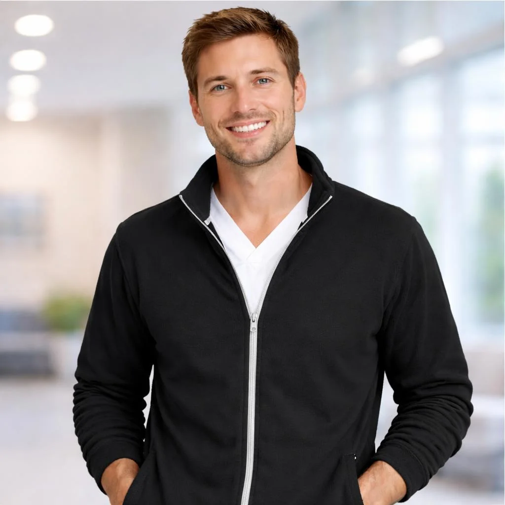Veste Polaire NOIR