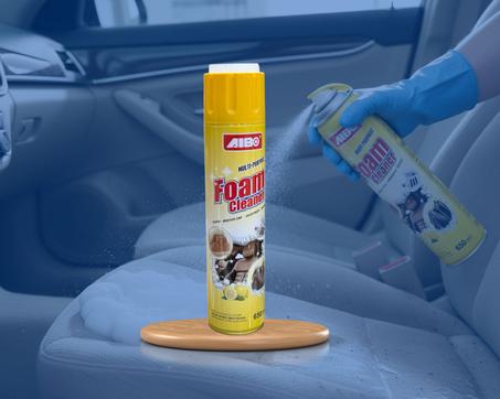 رغوة التنظيف العميق لداخلية السيارة