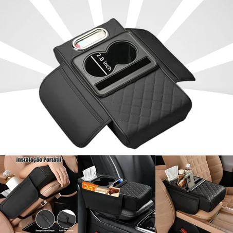 منظّم مسند الذراع متعدد الوظائف – راحة وتنظيم بتصميم أنيق