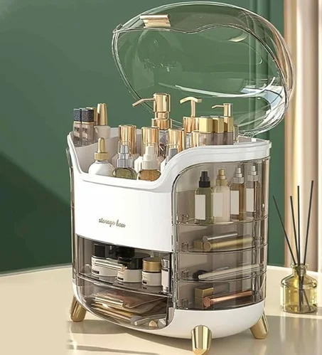 ✨ منظــم أدوات التجميــل الفــاخــر