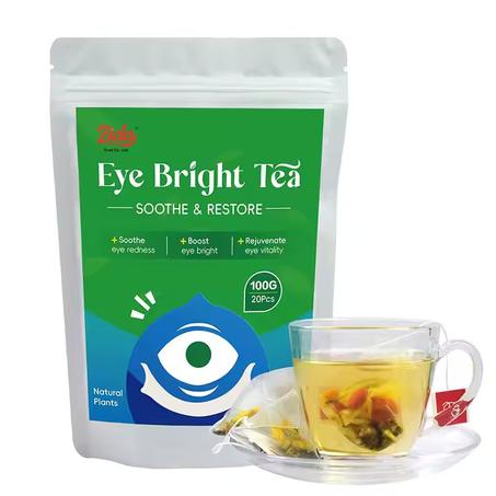 Bright Tea Flavor Supplement Premium Eye Soothing Herb Infused Tea