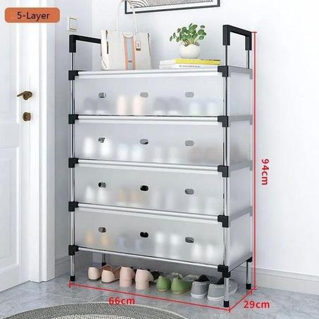 منظم الأحذية من 5 طوابق