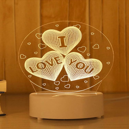 مصباح ثلاتي الأبعاد