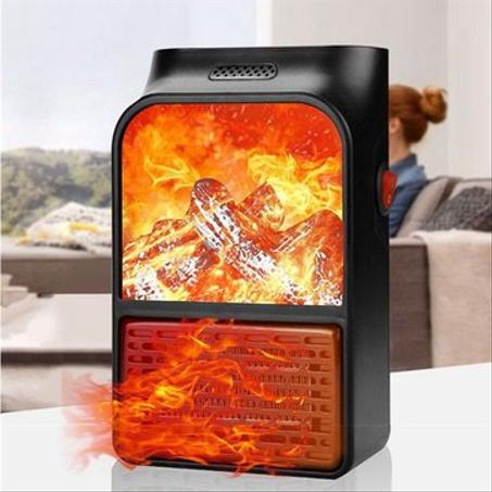 شوفاج كهربائي مع جهاز التحكم عن بعد Flame Heater