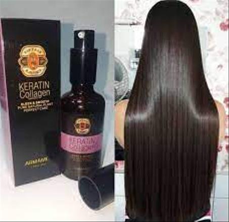 سيروم للشعر المتضرر بالكيراتين كولاجين  صنع إطالي %100