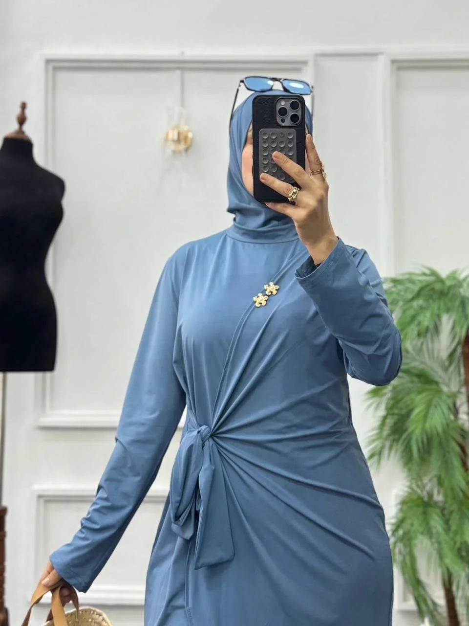 ✨ بوركيني محتشم 3 قطع بأناقة عصرية ✨