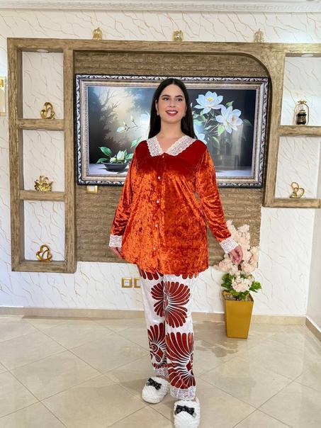 🔥بيجامة نسائية ناعمة – فخامة الملمس وأناقة التفاصيل🔥