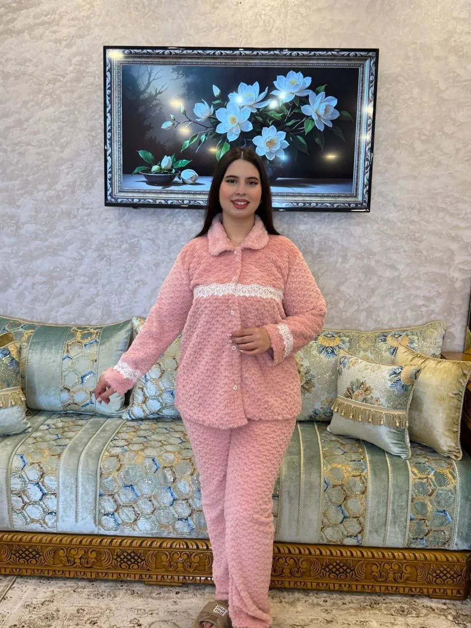 ✨🌸بيجامة نسائية راقية – أناقة وراحة فكل لحظة 🌸✨