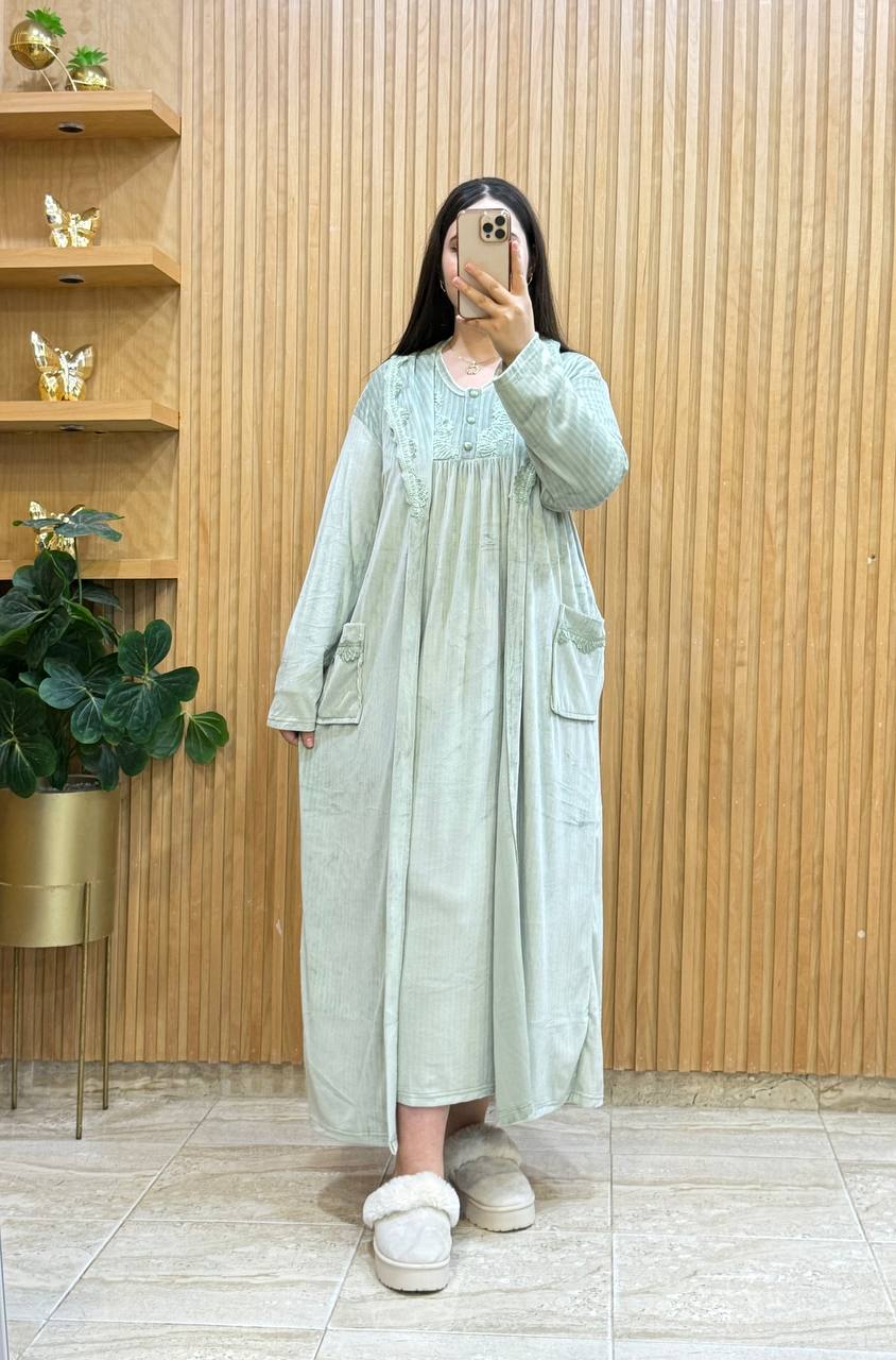 ✨بيجامة نسائية  راقية – أناقة وراحة فكل لحظة ✨