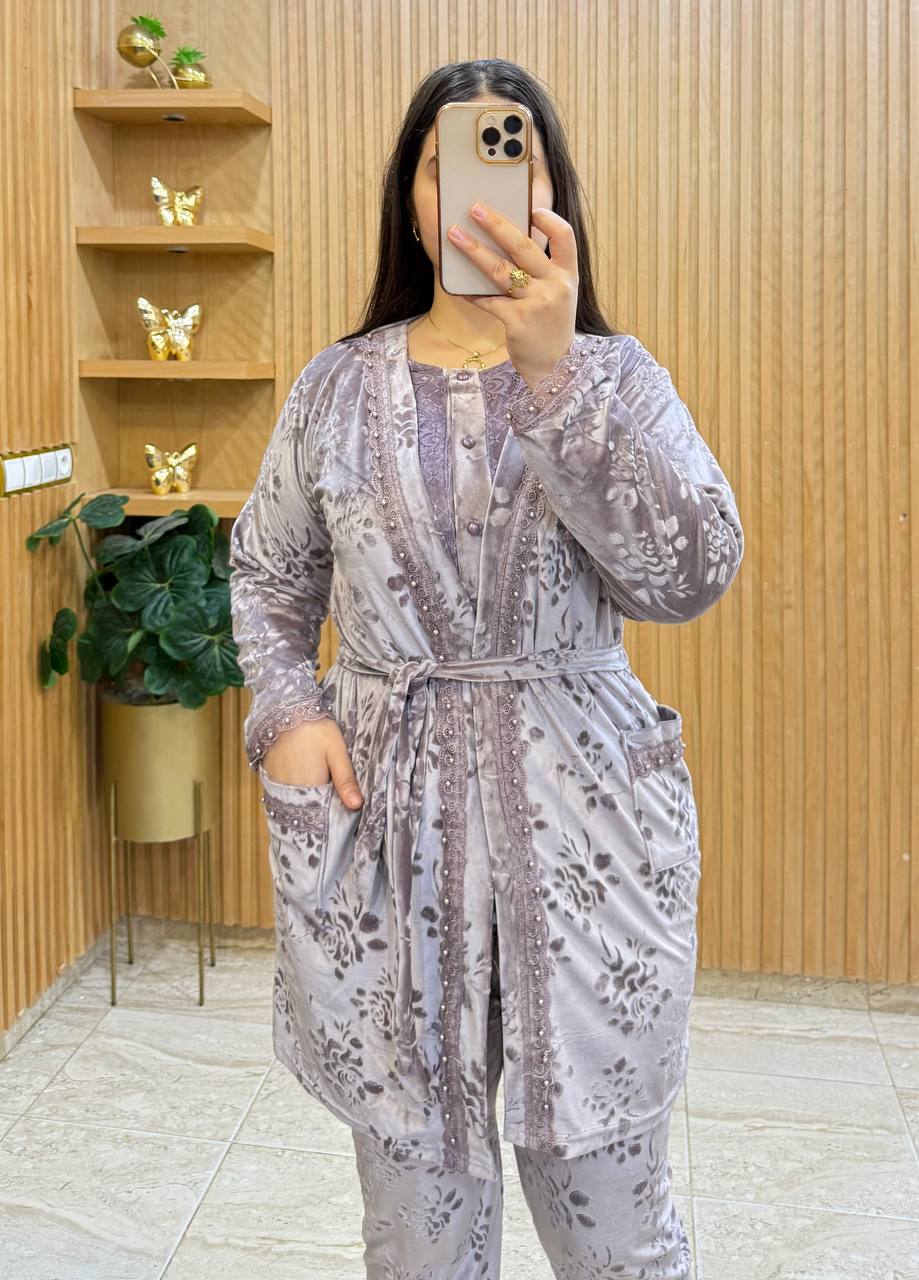 ✨🌸بيجامة نسائية راقية – أناقة وراحة فكل لحظة 🌸✨